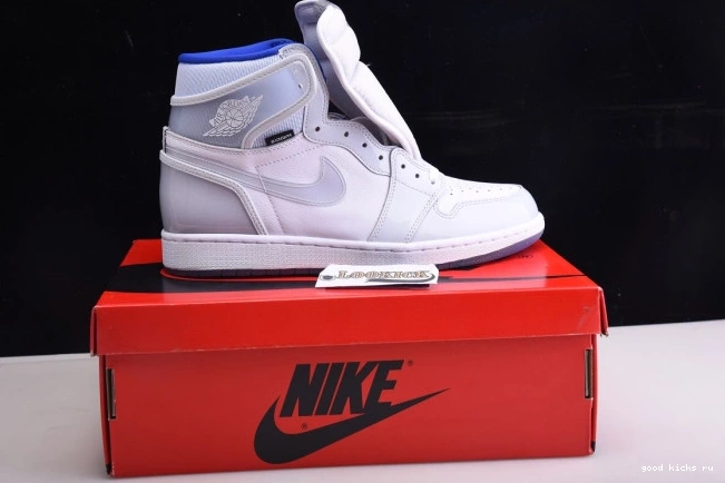 Rep Retro High Racer 1 Air Zoom Blue White CK6637-104 Jordan 0723